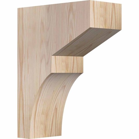 Ekena Millwork Monterey Smooth Corbel, Douglas Fir, 5 1/2"W x 12"D x 16"H COR06X12X16MON00SDF